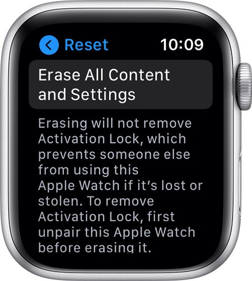 How to reset your Apple Watch 