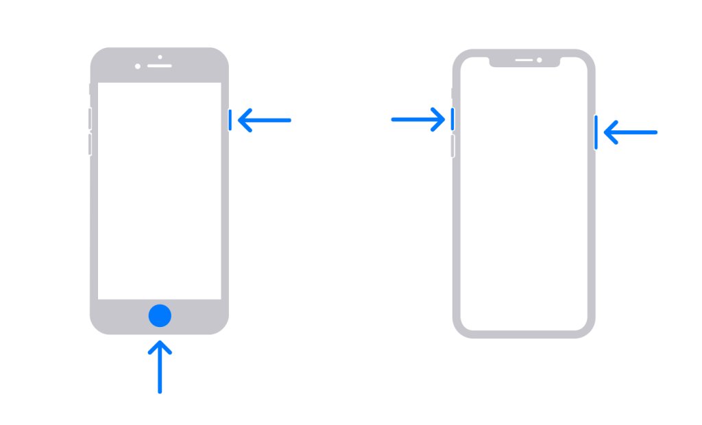 How to take a Screenshot on Iphone/Ipad